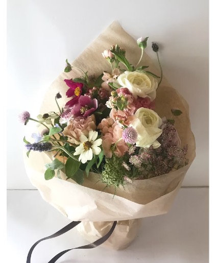 Mom’s Wildflower  Cut bouquet wrap
