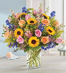 Monet's Garden A French Country Gathering of Blooms in Gainesville, FL | PRANGE'S FLORIST- Sara & Lilli V
