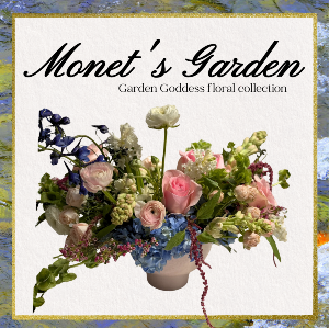 Monet's Garden Vase Arrangment