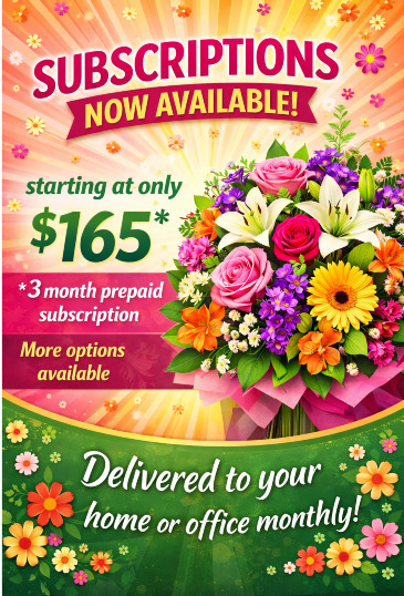 Monthly Subscription flower subscription in Lakeside, CA | Finest City Florist