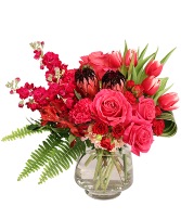 Moody Decadence Flower Design 