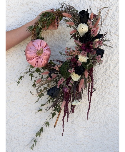 Moody Witch's Wreath One of a Kind