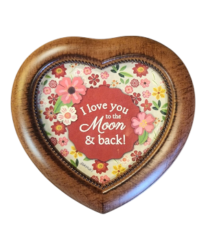 Moon and Back Jewelry Box  