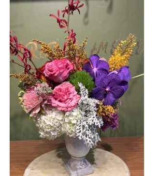 Moon Flowers Flower Arrangement