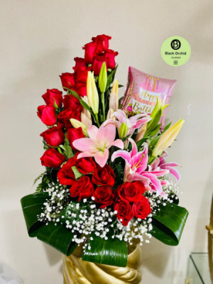 Moon of love Birthday flowers