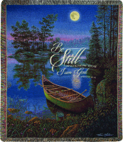 Moonlight Bay Woven Afghan