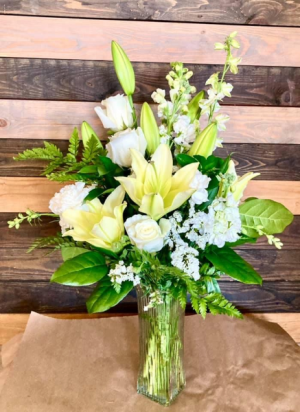 Moonlight delight Fresh flower arrangement 