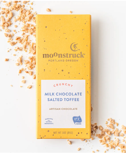 Moonstruck Milk Chocolate Salted Toffee 