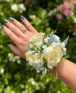 Morning Dew Corsage