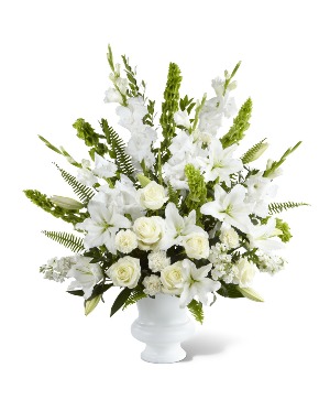 Morning Star Arrangement Sympathy Urn