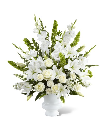 Morning Star Arrangement Sympathy Urn