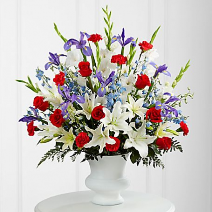 Morning Star Delphinium Arrangement  
