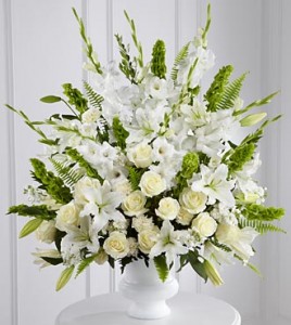 Morning Stars Arrangement all white