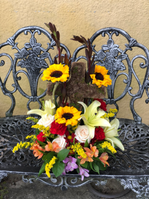 Moss Cross Bouquet Bouquet 