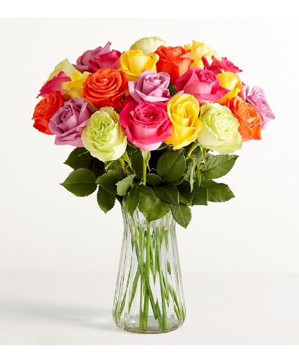 Mother’s Day Assorted Roses Rose Arrangement