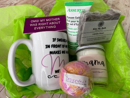  Mom basket Gift basket