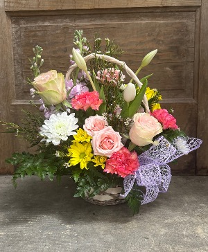 Mother’s Day Basket of Blooms