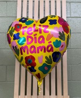 Mothers Day Heart Balloon-Spanish Large