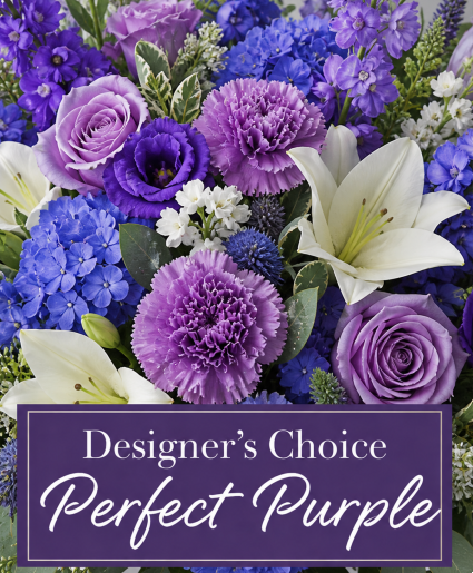 Mother's Day - "Perfect Purple" Arrangement