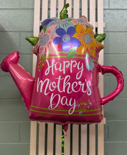 Mothers Day Watering Pot Balloon-English Large
