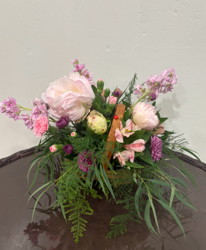 Wicker Basket Arrangement 