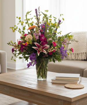Mothers heart Fresh flowers