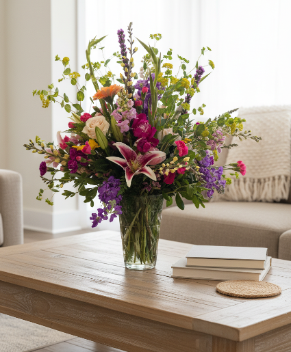 Mothers heart Fresh flowers
