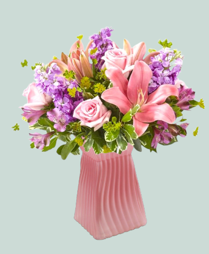 Pretty in Pink Vase