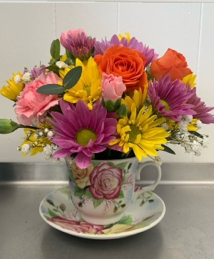 Mother's Tea In Keep Sake Tea Cup
