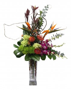 Tropical Garden Vase Arrangement