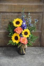 Mountain Momma  Vase Arrangement
