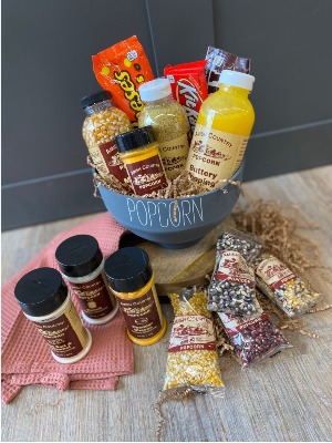 Movie Night Basket 