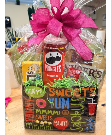 Movie Night  Snack Basket