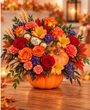 Much Pumpkin Love Call Us for Faster Service & Daily Specials: (915) 303-8500 Text Us to Order Anytime: (915) 505-3708 Your trusted source for Flowers & Delivery in El Paso TX 