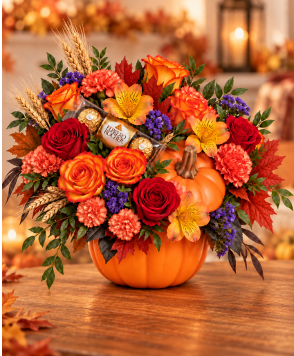 Much Pumpkin Love Call Us for Faster Service & Daily Specials: (915) 303-8500 Text Us to Order Anytime: (915) 505-3708 Your trusted source for Flowers & Delivery in El Paso TX 