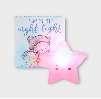 Mudpie Star Book & Night Light Set Gift
