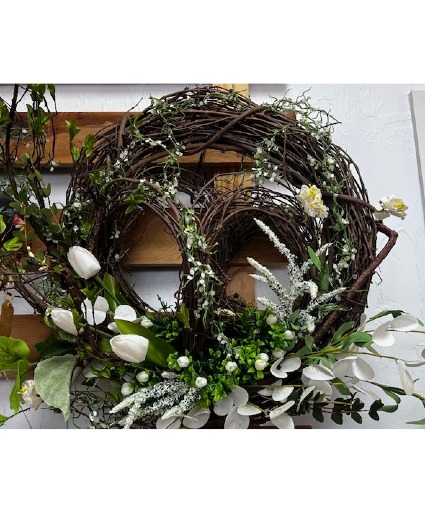 Multi-Grapevine Wreath Silk Home Wreath