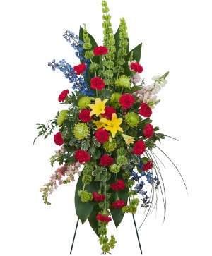 Multicolored Standing spray  