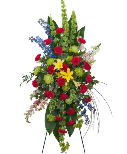 Multicolored Standing spray  