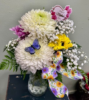 Mums For Mom Mother's Day Arrangement