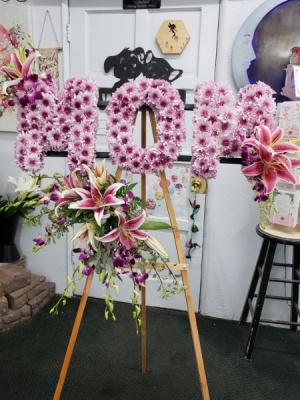 My Beautiful Mom Funeral Standing Spray
