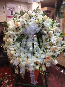 My Beloved Wife Standing Open Wreath