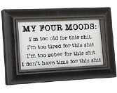 My Four Mood  Box Frame