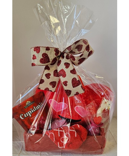 My Heart is Yours Valentine Gift Basket 