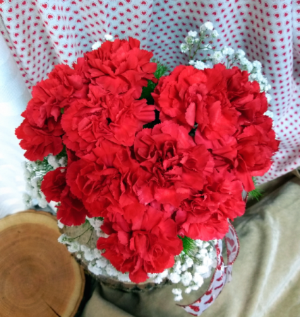 My Heart vase arrangement