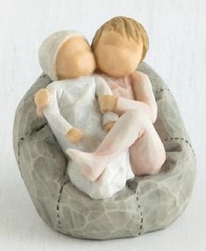 My New Baby (Pnk for Girl) by Willow Tree 