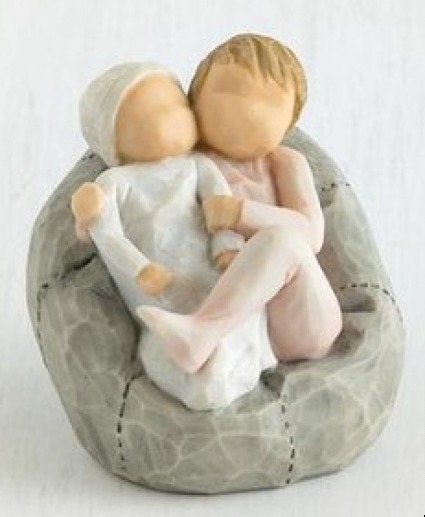 My New Baby (Pnk for Girl) by Willow Tree 