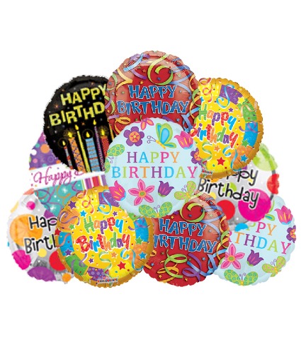 Mylar Balloons  sold individually 18 inch