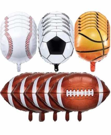 Mylar foil sports balloon balloon
