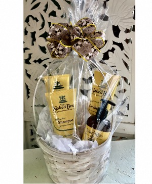 Naked Bee Shower Gift Basket Gift